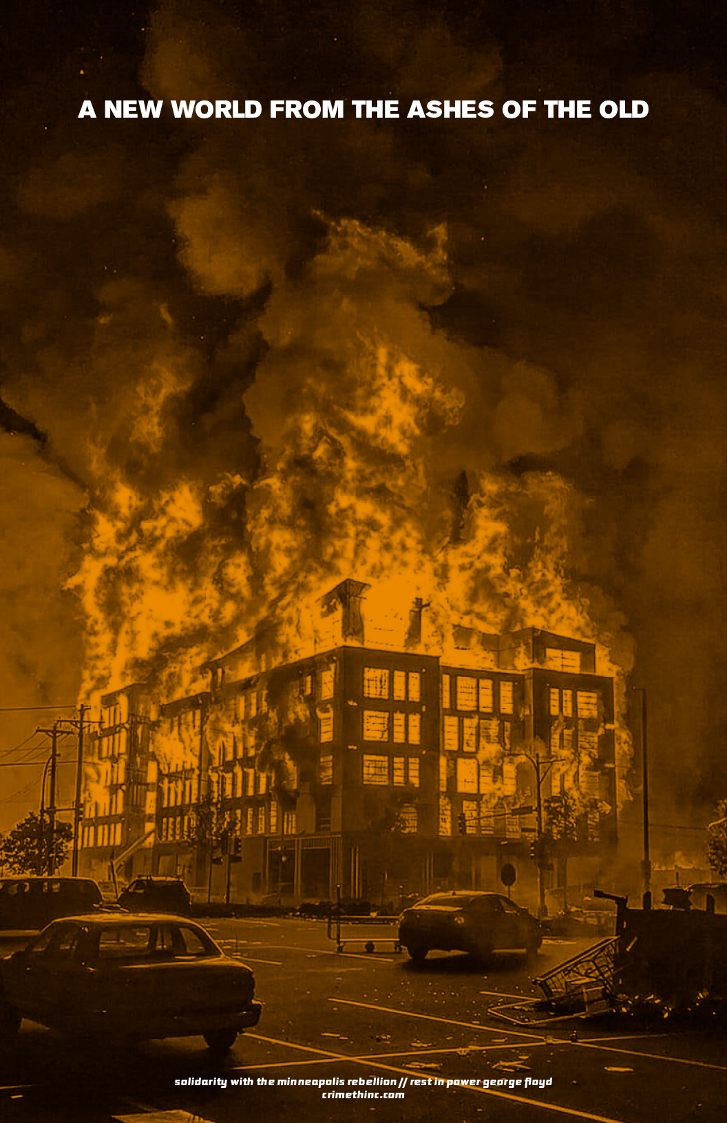 Fotka  ‘A New World from the Ashes of the Old’ přední strana